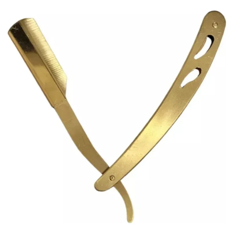 Navaja Metal Dorada 3 Cuerpos