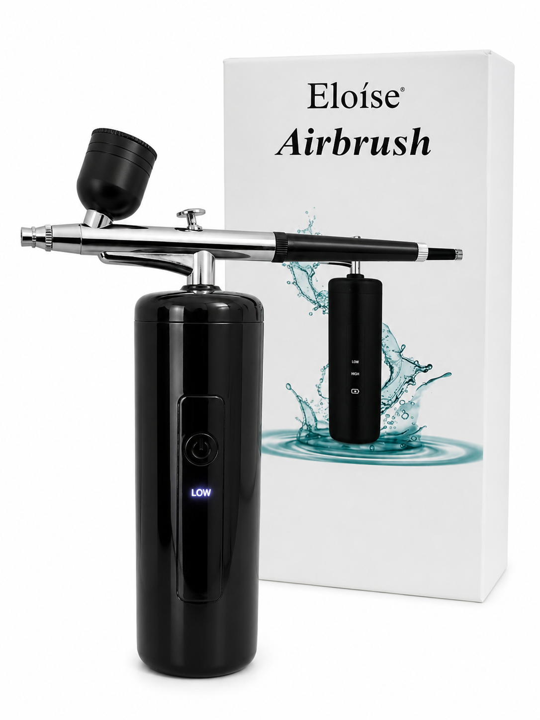 Aerografo Eloise + Tinta Negra
