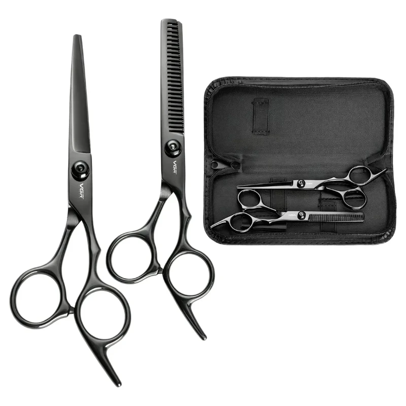 Set de Tijeras VGR Oficiales Negras