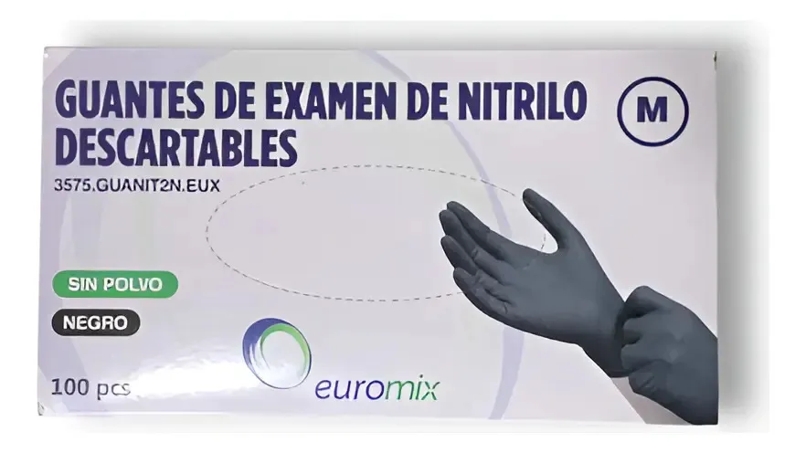 Caja de Guantes Nitrilo Talle M