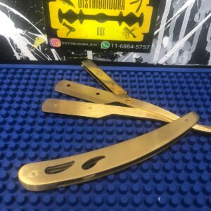 Navaja Metal Dorada 3 Cuerpos
