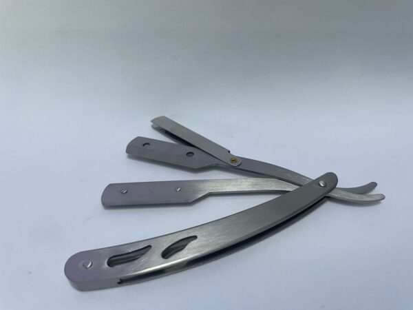 navaja metal plateada - Image 2