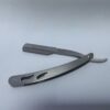 navaja metal plateada