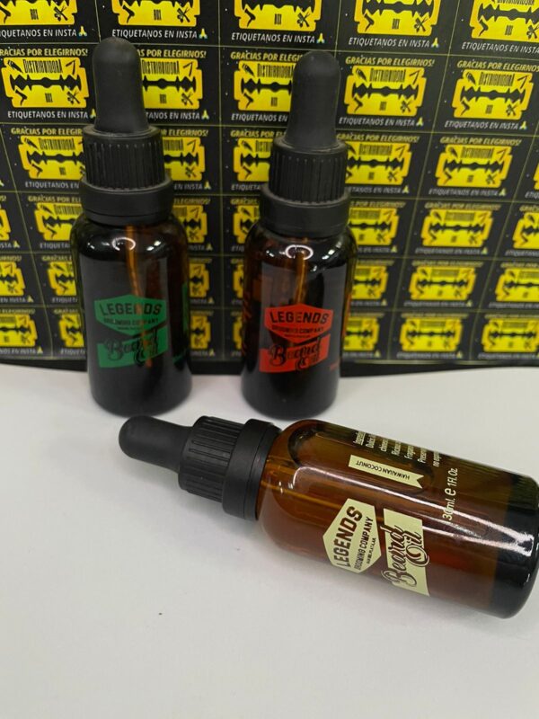 Aceite Para Barba legends