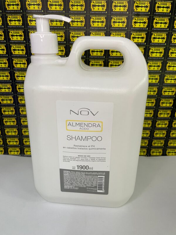 shampoo almendras