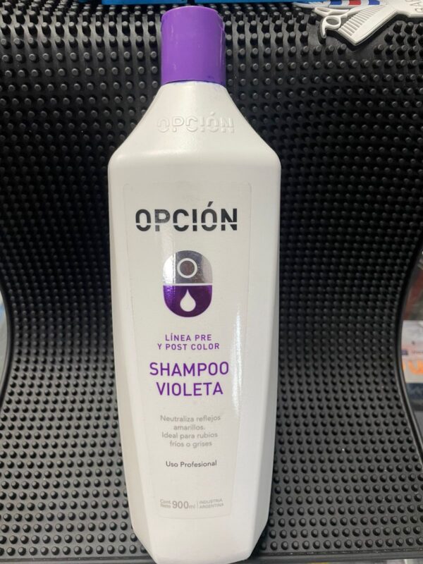 matizador opcion 900ml violeta