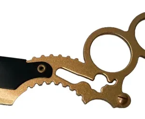 point cut metal dorada