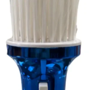 Saca pelo blue metalizado