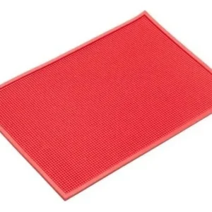 Alfombra Roja Lisa 41x21