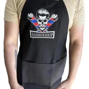 Delantal Calavera Black